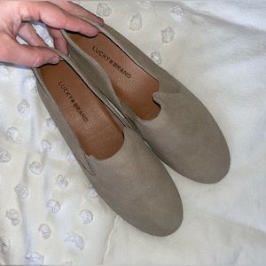 Lucky Brand suede loafers